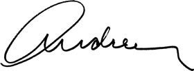 Andrea signature